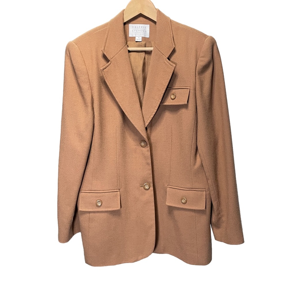 Valerie Stevens Pure Wool Blazer